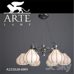 Ceiling light - Chandelier ArteLamp A2235LM-6WH 