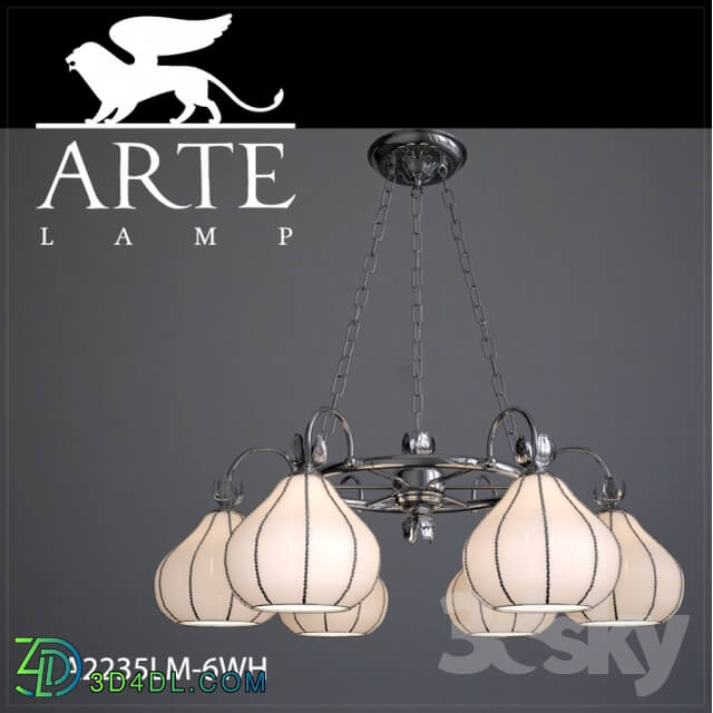 Ceiling light - Chandelier ArteLamp A2235LM-6WH