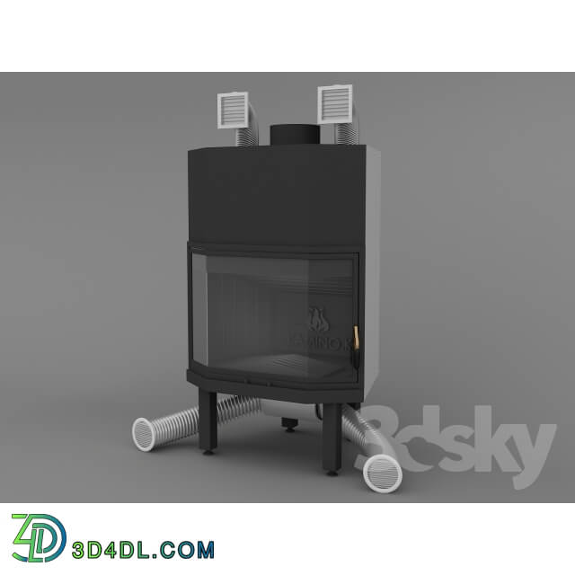 Fireplace - Fireplace burner _Simple-PRISM_