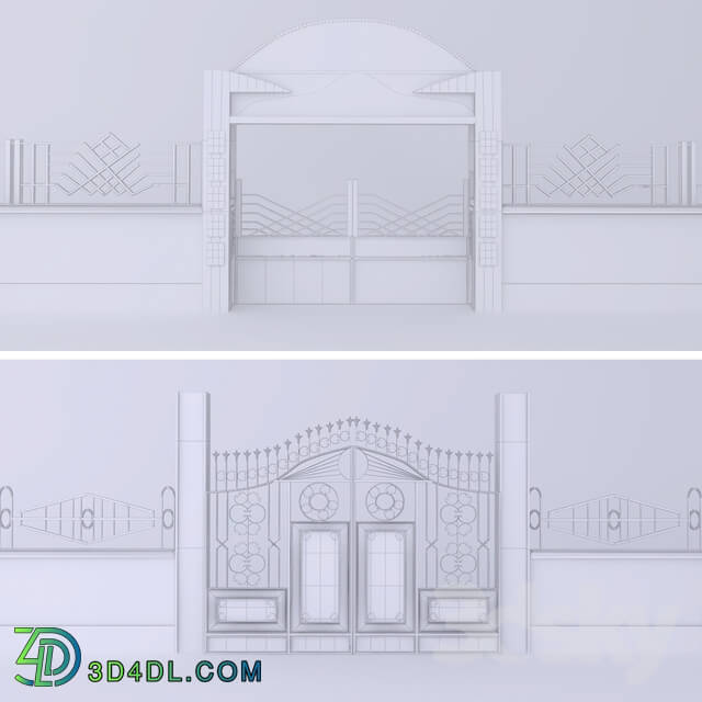 Miscellaneous - Door and fence