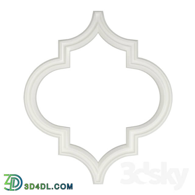 Decorative plaster - Pad RODECOR Art Deco 01107AR