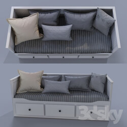 Bed - IKEA hemnes bed_ JOFRID_ HARORT_ ANGSLILJA_ VEKETAG_ AINA 