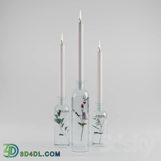 Decorative set - Candles