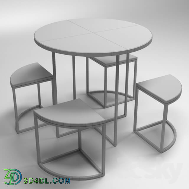 Table _ Chair - Table set