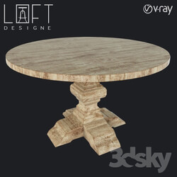 Table - Table LoftDesigne 10782 model 