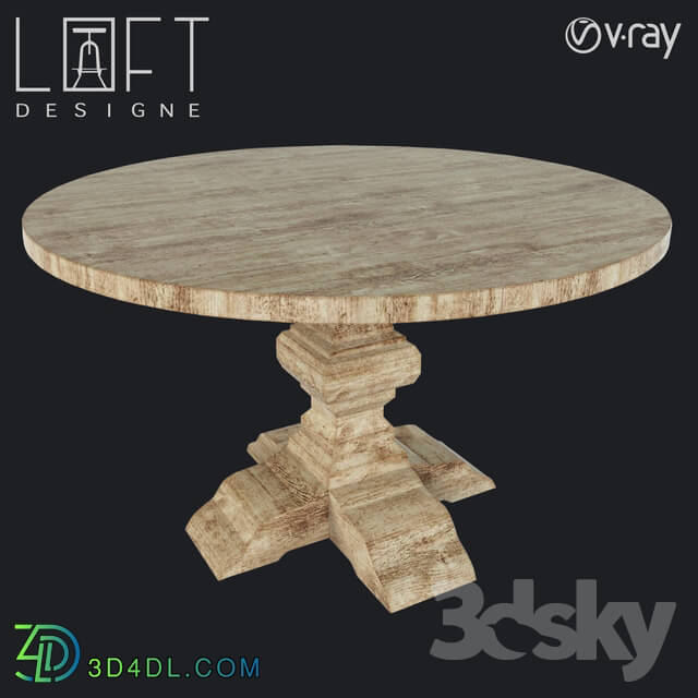 Table - Table LoftDesigne 10782 model