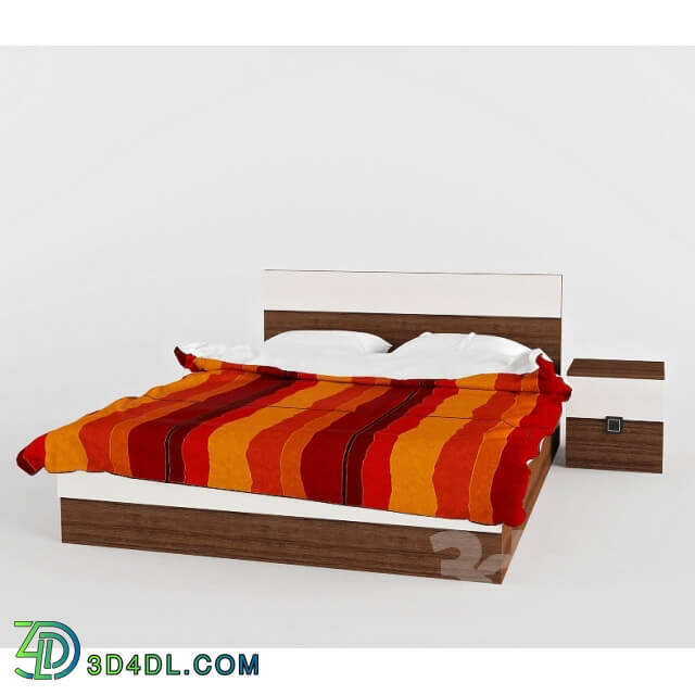 Bed - Embawood Satin