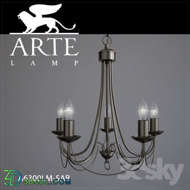 Ceiling light - Chandelier ARTE LAMP A6300LM-5AB