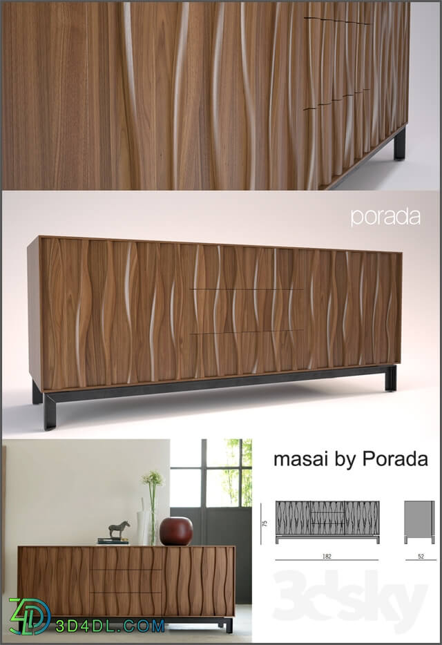 Sideboard _ Chest of drawer - Porada _ Masai