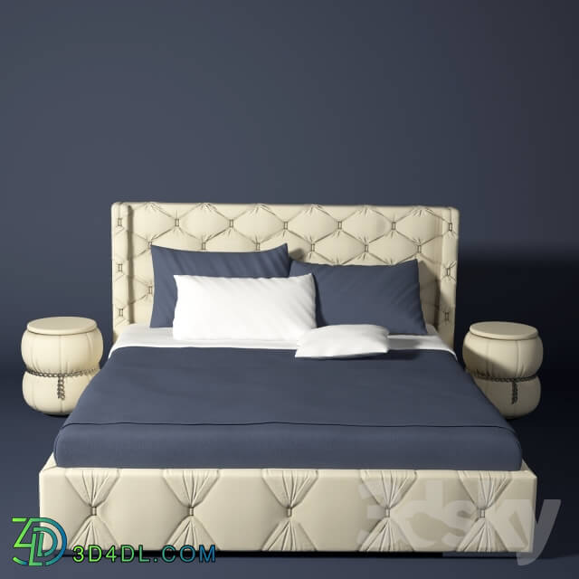 Bed - Bed and bedside tables Target point Capri