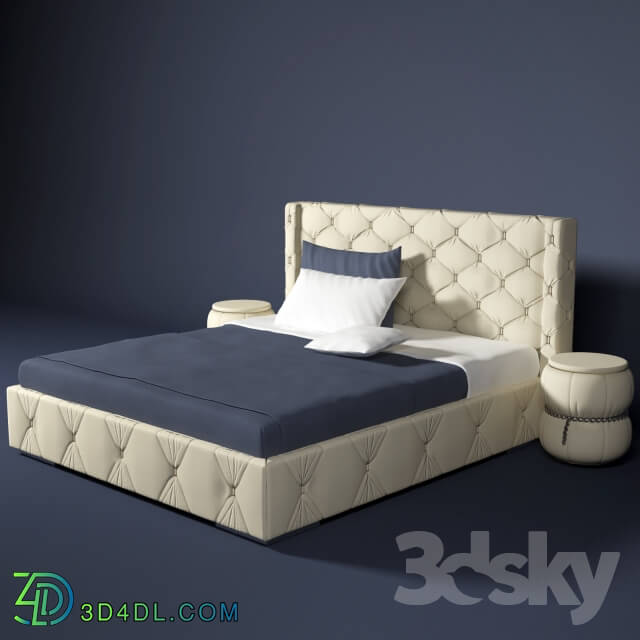 Bed - Bed and bedside tables Target point Capri