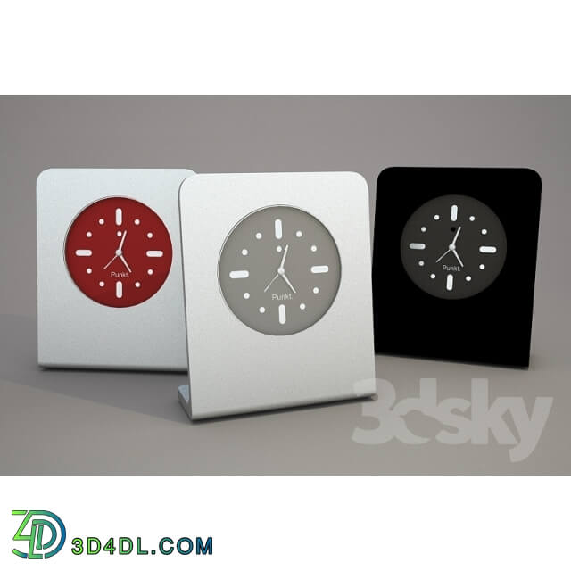 Other decorative objects - Table clock Punkt