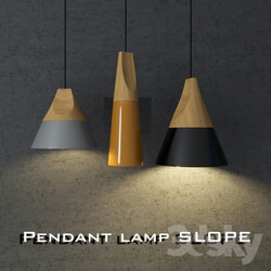 Ceiling light - Pendant lamp SLOPE 