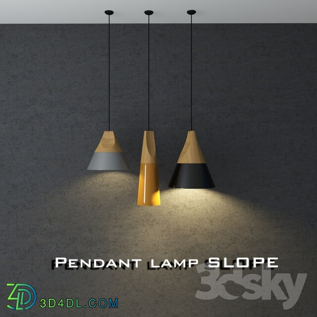 Ceiling light - Pendant lamp SLOPE