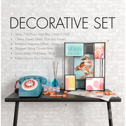 Decorative set - WW DECORATIVE SET 