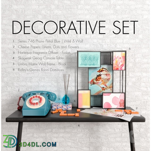 Decorative set - WW DECORATIVE SET