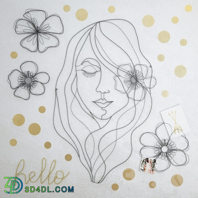 Miscellaneous - Decorative set of wire