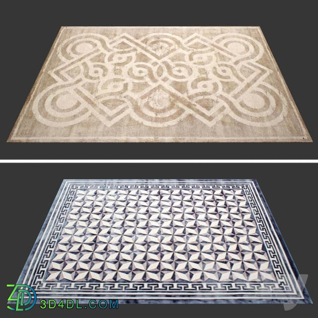 Carpets - A set of rectangular and square Cavio carpets