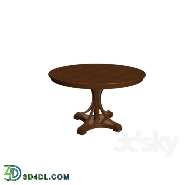 Table - Classic table on one foot