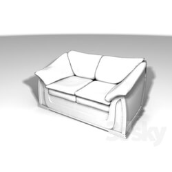 Sofa - classic divan 2 sections 
