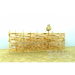 Other architectural elements - Woven fence 
