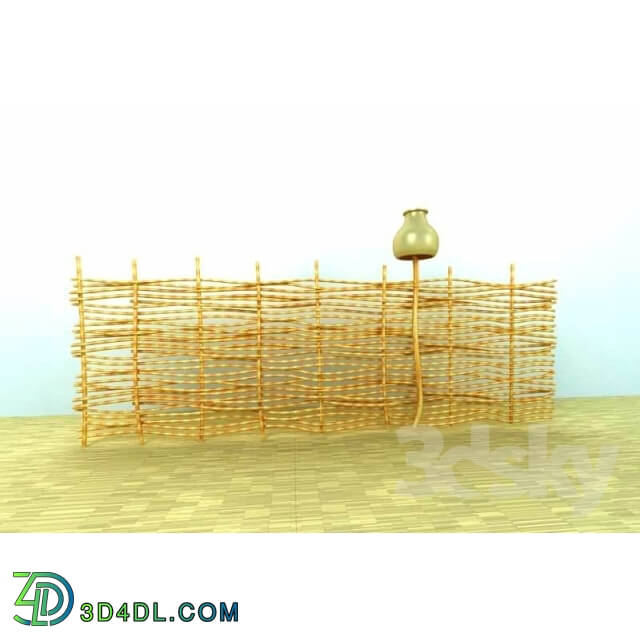 Other architectural elements - Woven fence