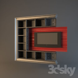 Wardrobe _ Display cabinets - CASTELLAN tv panel 