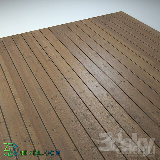 Miscellaneous - Wooden Floor plank deck