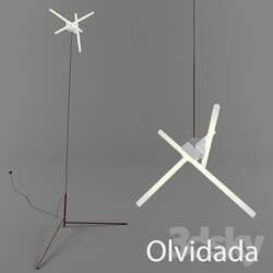 Ceiling light - Suspension and floor lamp Olvidada_ Barcelona Design 