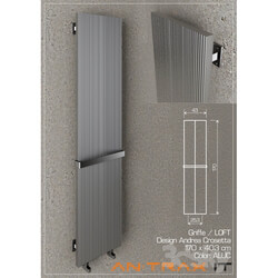 Towel rail - Towel Warmer Antrax_ Loft 