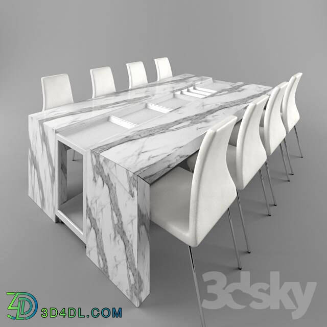 Table _ Chair - Dining table Draenert