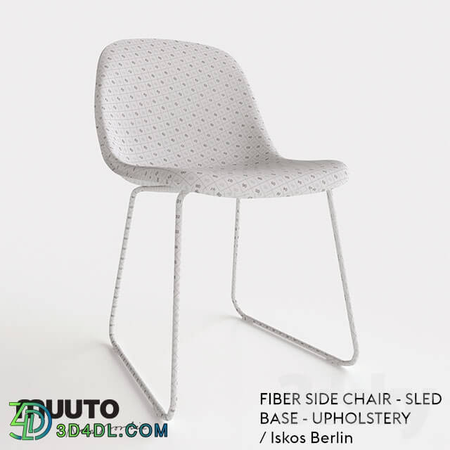 Chair - Muuto FIBER SIDE CHAIR Textile