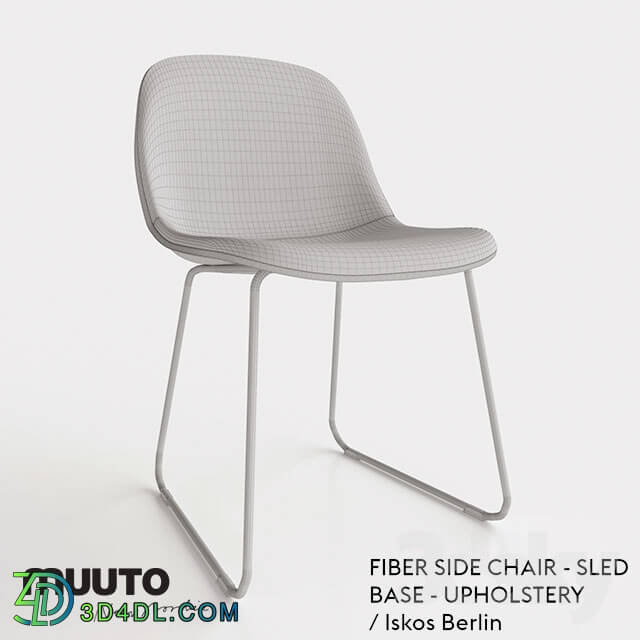 Chair - Muuto FIBER SIDE CHAIR Textile