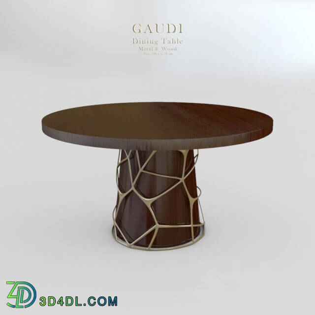 Table - Pont Des Arts Gaudi Table