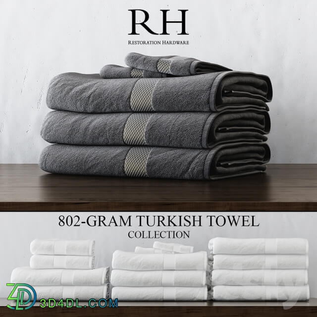 Bathroom accessories - RH 802-GRAM TURKISH TOWEL COLLECTION