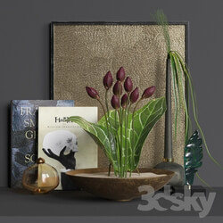 Decorative set - Flower tulips decor set 