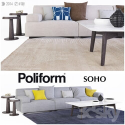 Sofa - Poliform Soho sofa 