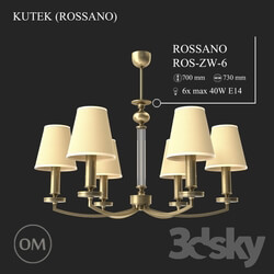 Ceiling light - KUTEK _ROSSANO_ ROS-ZW-6 