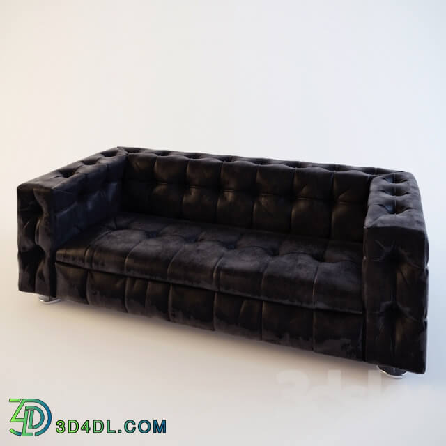 Sofa - sofa leather quilted