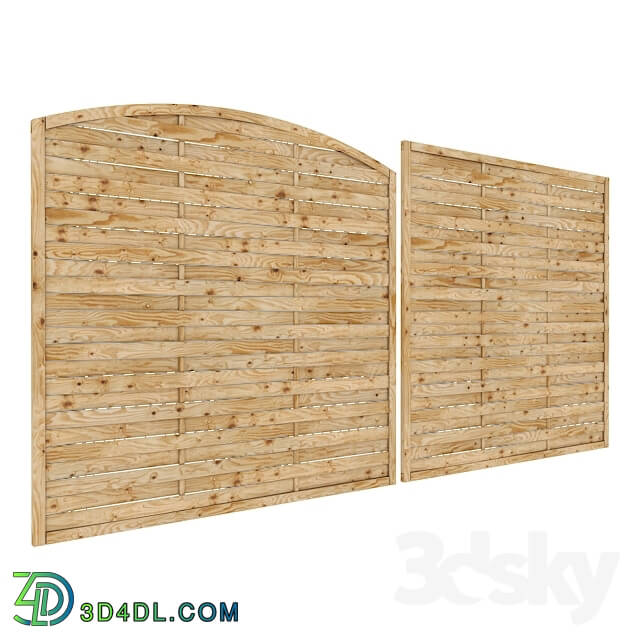 Other architectural elements - Wooden Fence