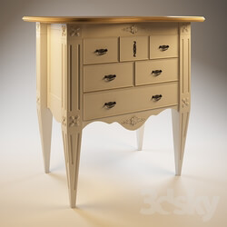 Sideboard _ Chest of drawer - Commode on legs _the author__39_s work_ 