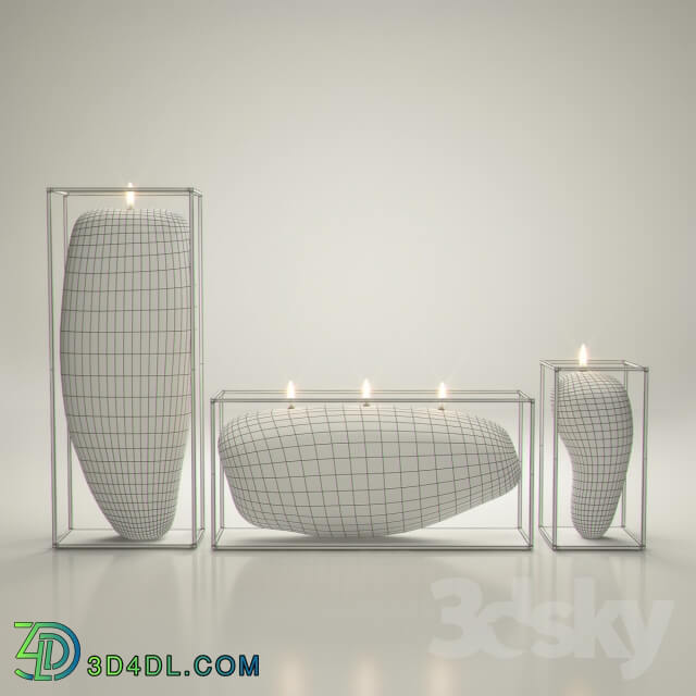 Other decorative objects - B_B Italia Overscale Candles