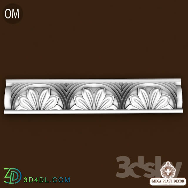 Decorative plaster - Om. Mega plast decor Cornice