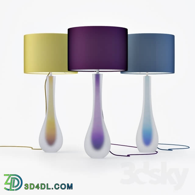 Table lamp - Pelorus Frost Violet