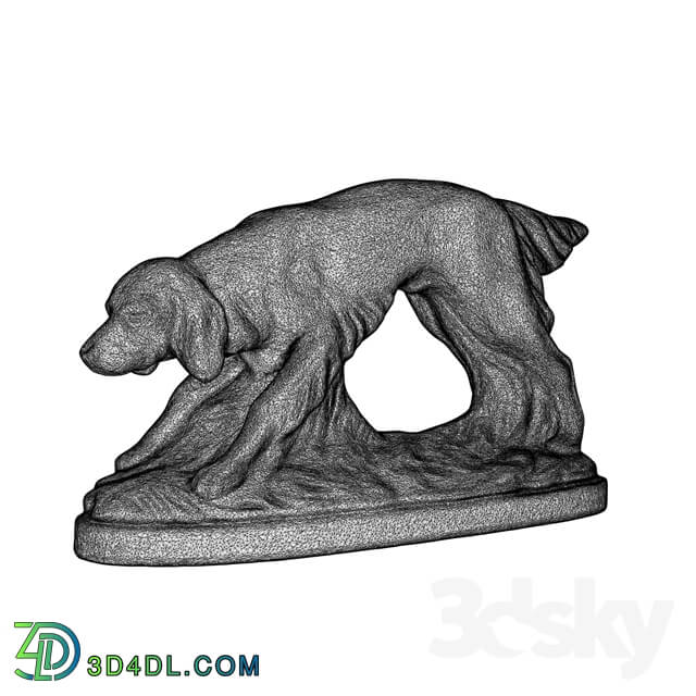 Sculpture - Gun dog