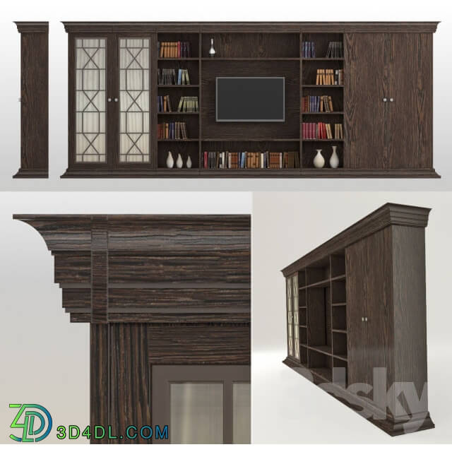 Wardrobe _ Display cabinets - Galimberti Nino - Biblioteka