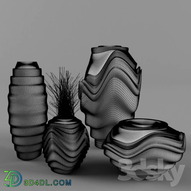 Vase - Decorative set of vases