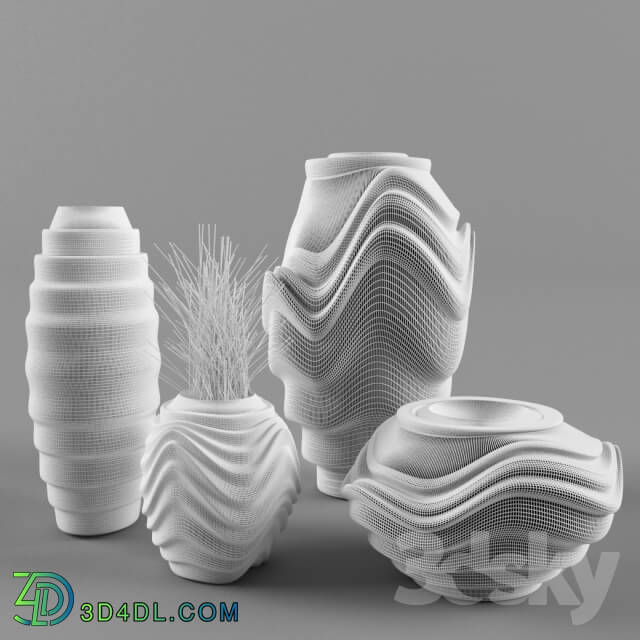 Vase - Decorative set of vases