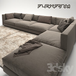 Sofa - Flexform Pleasure 3 