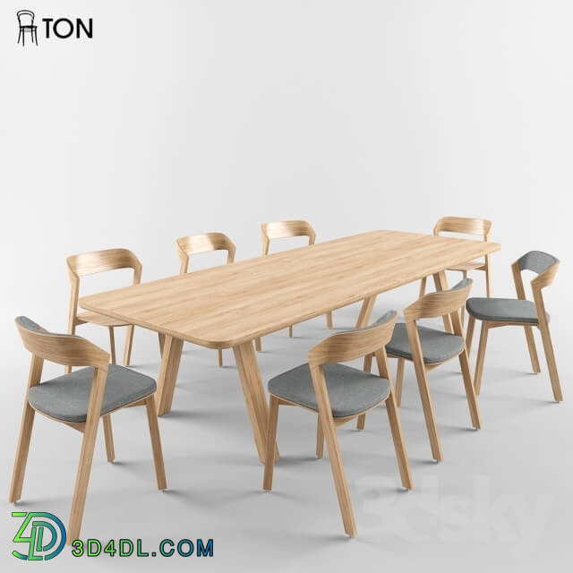 Table _ Chair - Ton Merano chair _ Table stelvio